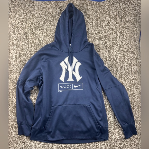 Nike Blue New Your Yankees Hoodie men’s XL - Picture 2 of 8